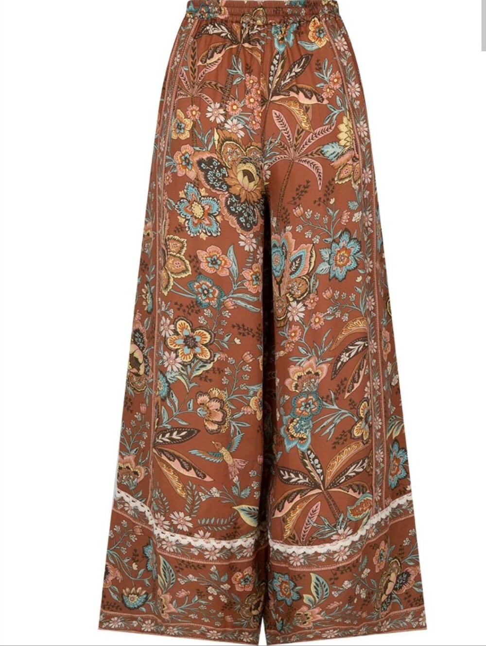 Spell Mojave Lily Pant Wide Leg Floral Print Pants Size M - Picture 10 of 13